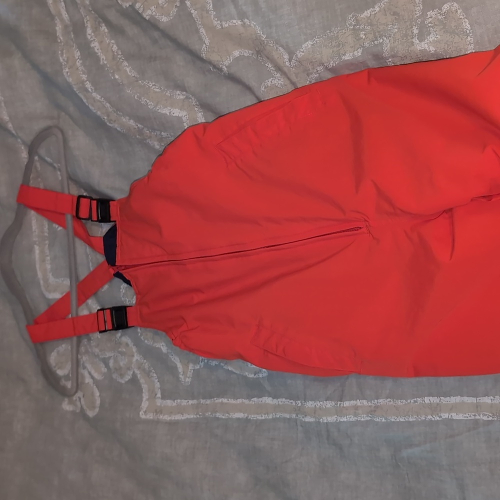 Lands' End Child Size 12 Snow Bib Iron Knee